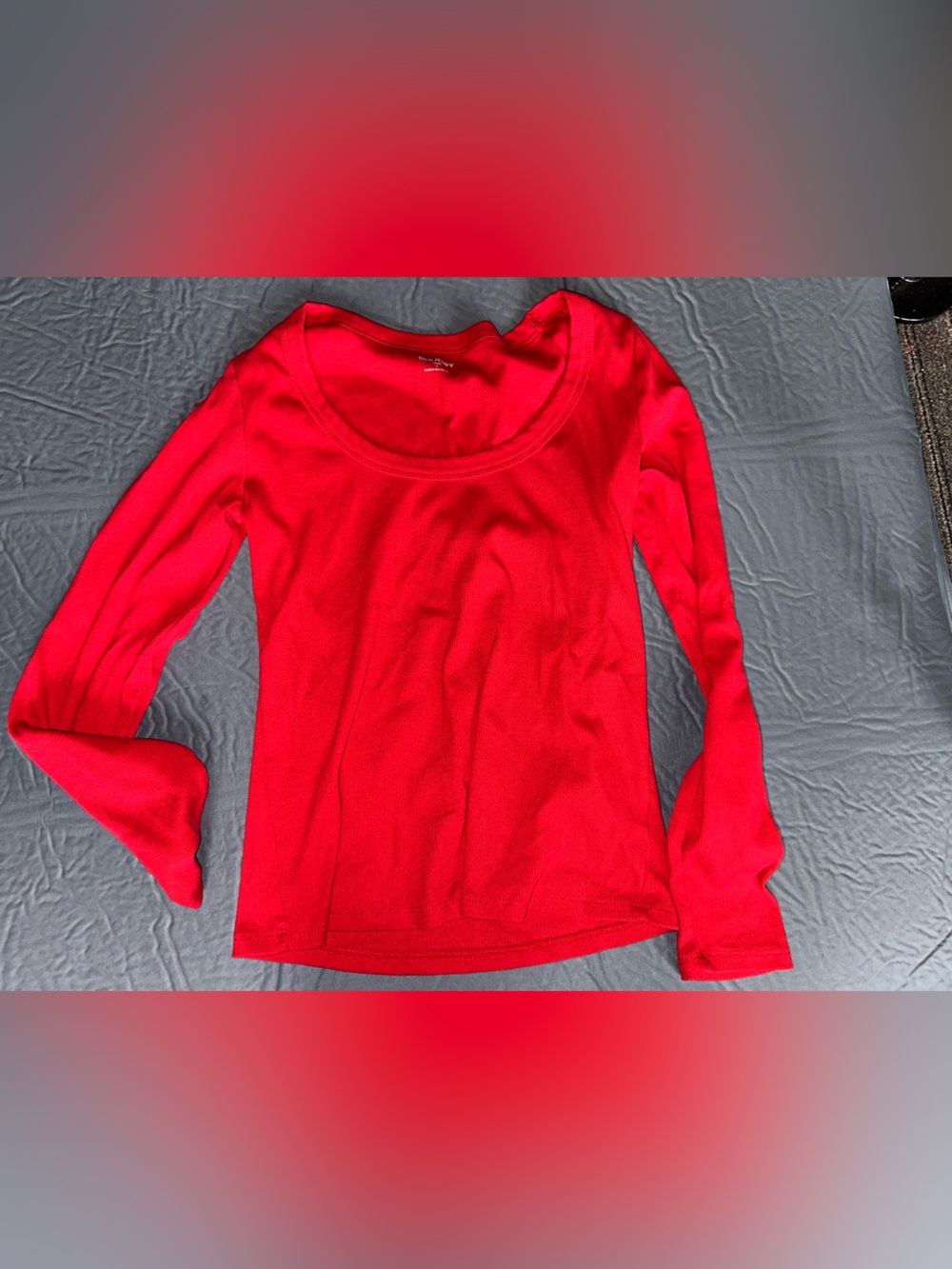 Red old navy shirt